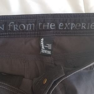 Mens Prana Zion pants, longs